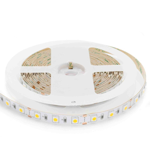 Светодиодная лента Apeyron 12В СТ 14,4Вт/м smd5050 60д/м IP20 700Лм/м 5м 3000К 16BL