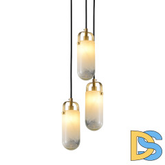 Подвесной светильник DeLight Collection Sorno MT9056-3H brass