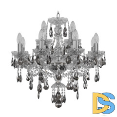 Подвесная люстра Bohemia Ivele Crystal 1415/8+4/200 Ni K731