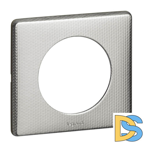 Рамка 1-постовая Legrand Celiane сильвер пунктум 068721