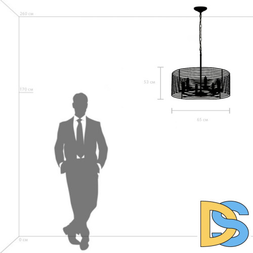 Подвесная люстра Lightstar Zeta 728063