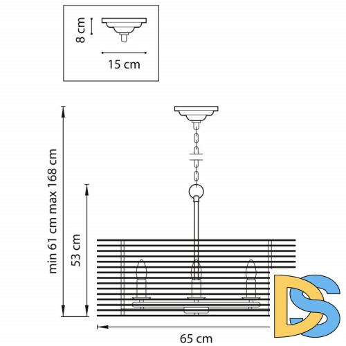 Подвесная люстра Lightstar Zeta 728063
