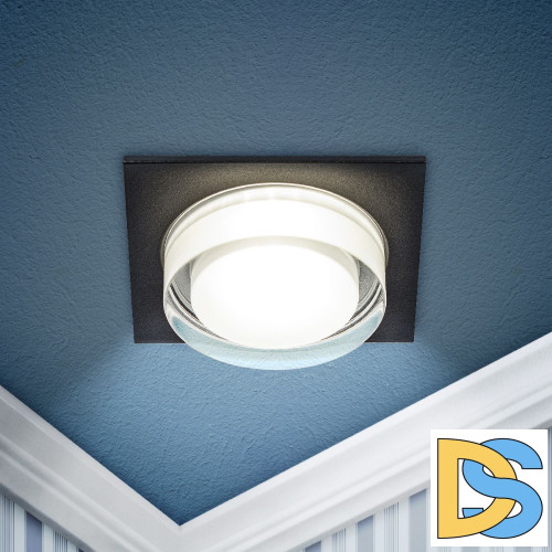 Встраиваемый светильник Эра DK108 BK Б0058399