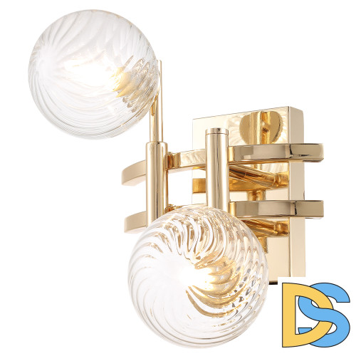 Бра Crystal Lux LUXURY AP2 GOLD