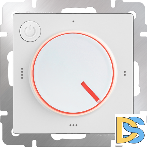 Терморегулятор электромеханический для теплого пола Werkel (белый) W1151101