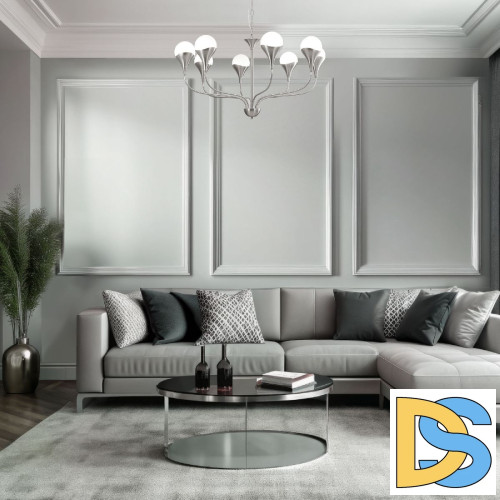 Подвесная люстра Eurosvet 60169/8 никель a068277