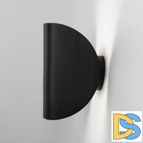 Уличный настенный светодиодный светильник Elektrostandard Taco 1632 Techno Led чёрный 4690389167256