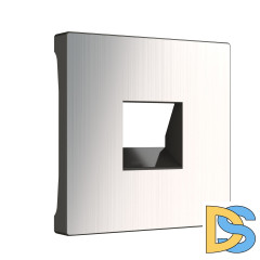 Накладка для розетки Ethernet RJ-45 и телефонной розетки RJ11 Werkel (глянцевый никель) WL02-RJ-CP