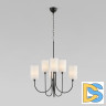 Подвесная люстра Eurosvet Abbey 60164/6 черный a065746