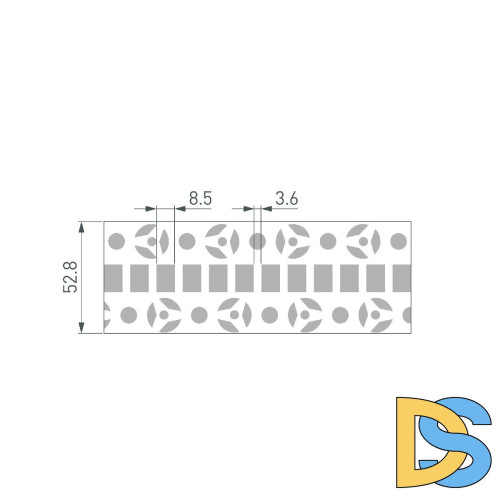 Алюминиевый профиль Arlight FANTOM-BENT-W12-TOP-2000 ANOD 040327(1)