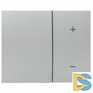 Лицевая панель для нажимного светорегулятора Legrand Galea Life - алюминий