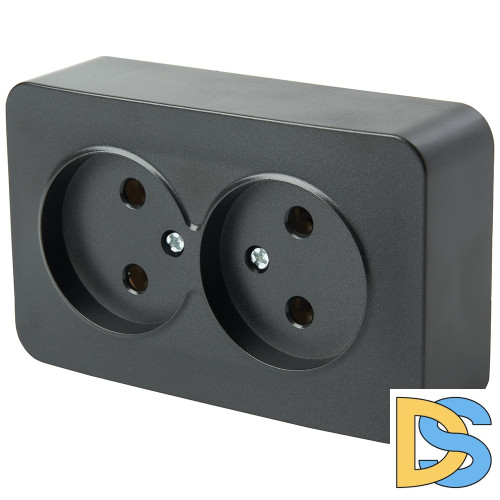 Розетка 2-местная б/з Stekker София MST10-12-05 49496