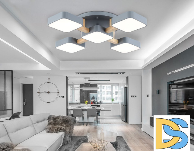 Потолочная люстра Ambrella Light Linetech Comfort FL4882