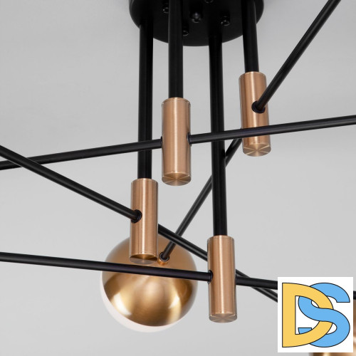 Потолочная люстра Eurosvet Nuvola 70129/8 латунь