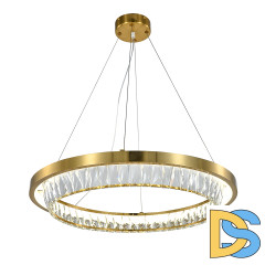 Подвесная люстра Indigo Riva 12045/1P Brass V000102L