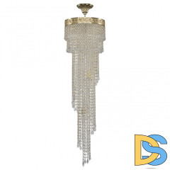 Каскадная люстра Bohemia Ivele Crystal 83111/30IV-100 G
