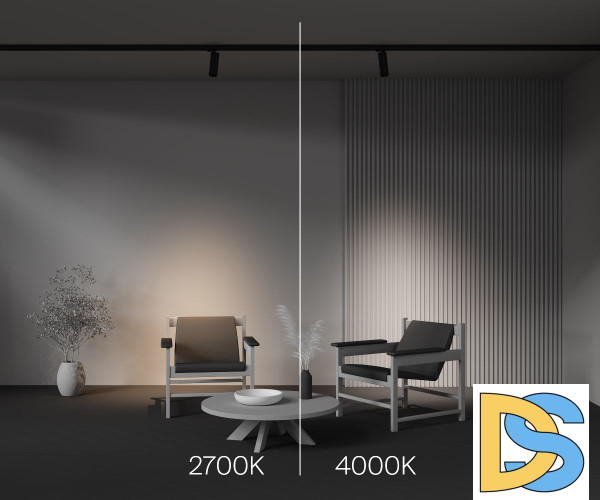 Трековый трехфазный светильник Maytoni Focus Zoom TR198-3-20W2.7K-Z-B