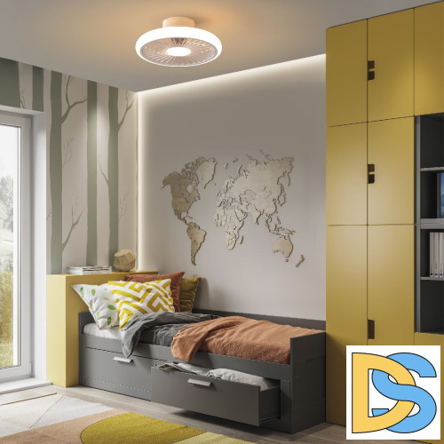 Люстра-вентилятор Mantra Turbo 8231