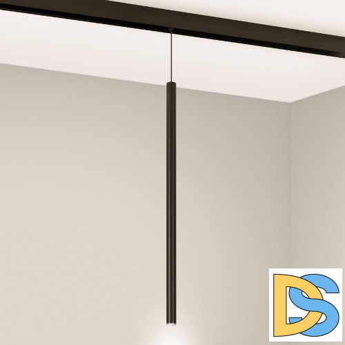 Трековый магнитный светильник Arlight MAG-ORIENT-SPOT-HANG-L500-R20-3W Warm3000 (BK, 20 deg, 48V) 046897