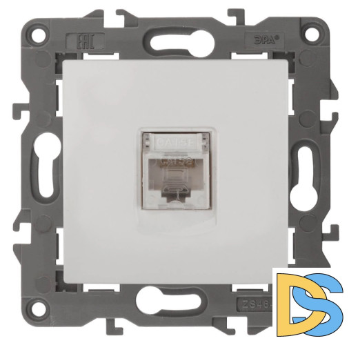 Розетка информационная RJ45 ЭРА Elegance 14-3107-01 Б0034302