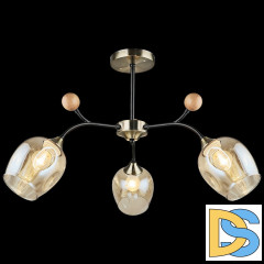 Люстра на штанге Reluce 02009-0.3-03 AB+BK