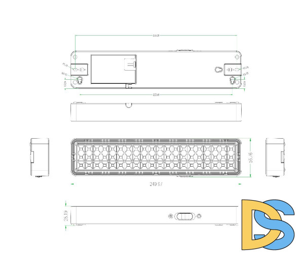 Аварийный светильник Эра DBA-103-0-20 Б0044396