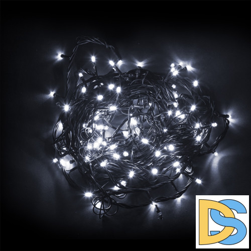 Светодиодная гирлянда Feron CL08 линейная 60м + 3м 230V белый c питанием от сети 26735