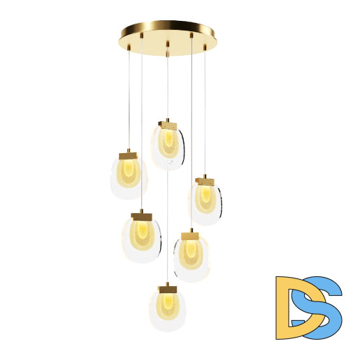 Каскадная люстра Maytoni Biology MOD367PL-L18BBSK