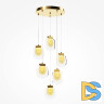 Каскадная люстра Maytoni Biology MOD367PL-L18BBSK
