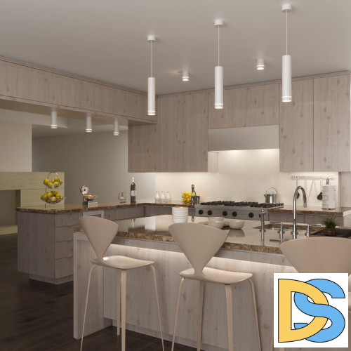 Потолочный светодиодный светильник Elektrostandard DLR021 9W 4200K белый матовый 4690389102981