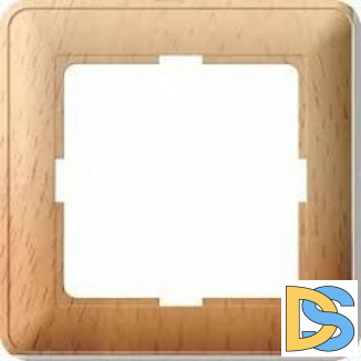 Рамка 1-ая (одинарная), Бук (пластик), серия Wessen 59, Schneider Electric