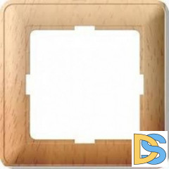 Рамка 1-ая (одинарная), Бук (пластик), серия Wessen 59, Schneider Electric