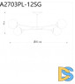 Люстра на штанге ARTE Lamp A2703PL-12SG