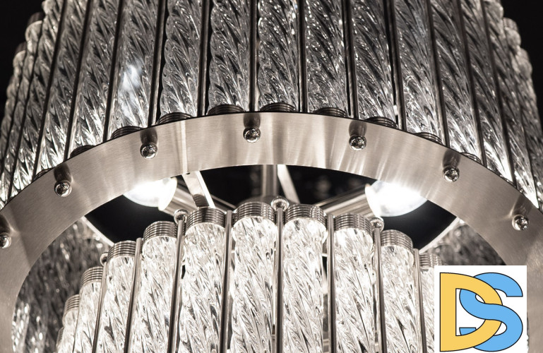 Подвесная люстра Delight Collection Tiziano KG0907P-6 nickel