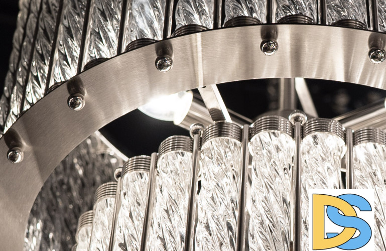 Подвесная люстра Delight Collection Tiziano KG0907P-6 nickel