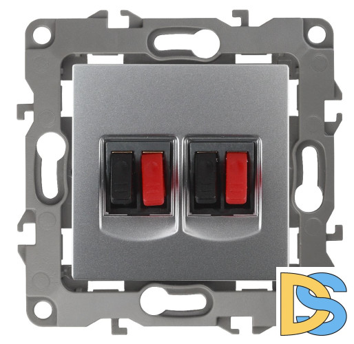 Розетка аудио двойная Эра 12-3112-03 Б0027463