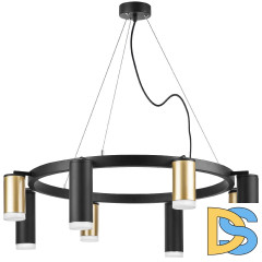 Подвесная люстра Lightstar Rullo (571018+214440-4+214487-4+202430-8) LR0184048740