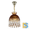 Подвесной светильник Bohemia Ivele Crystal 5478/22 G Amber/M-1G K721