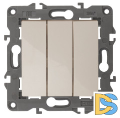 Выключатель тройной Эра 14-1107-02 Б0034250