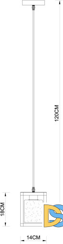 Подвесной светильник Arte Lamp Dublin A7025SP-1BK