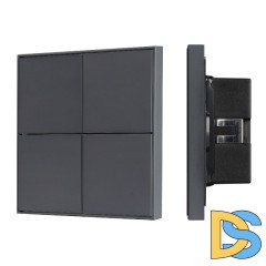 Кнопочная панель Arlight KNX-304-23-IN Black BUS, Frame 039667