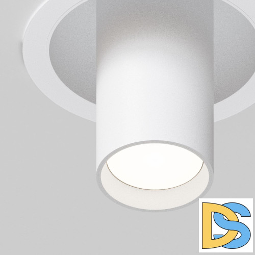 Встраиваемый светильник Maytoni Focus S C048CL-01-GU10-W