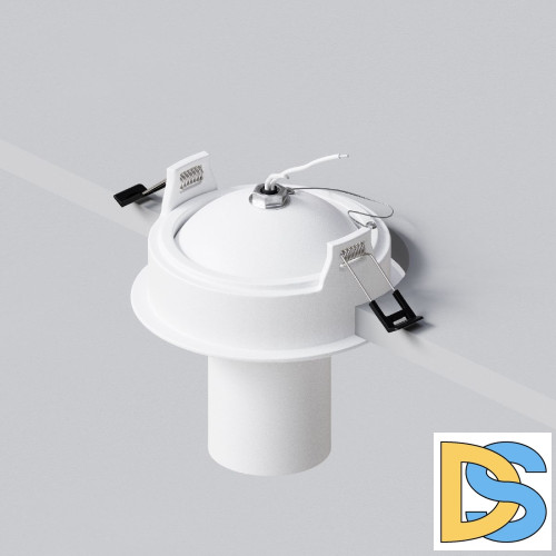 Встраиваемый светильник Maytoni Focus S C048CL-01-GU10-W