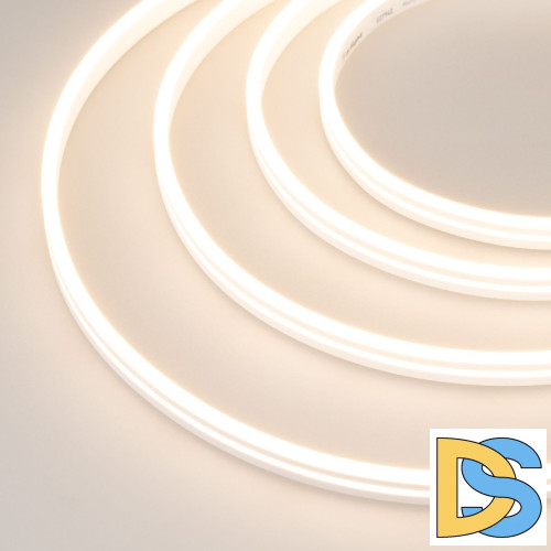 Светодиодная лента герметичная Arlight MOONLIGHT-SIDE-A168-4x10mm 24V Warm2700 7.2 W/m, IP65, 2835, 5m, wire x1 040992