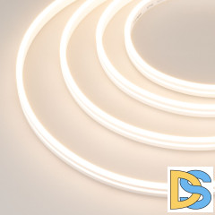 Светодиодная лента герметичная Arlight MOONLIGHT-SIDE-A168-4x10mm 24V Warm2700 7.2 W/m, IP65, 2835, 5m, wire x1 040992