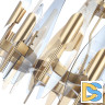 Подвесная люстра Crystal Lux CASA SP-PL12 BRASS