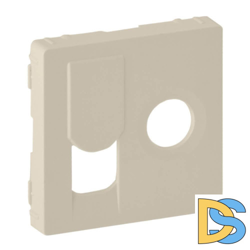 Лицевая панель Legrand Valena Life розетки TV-RJ45 слоновая кость 754831
