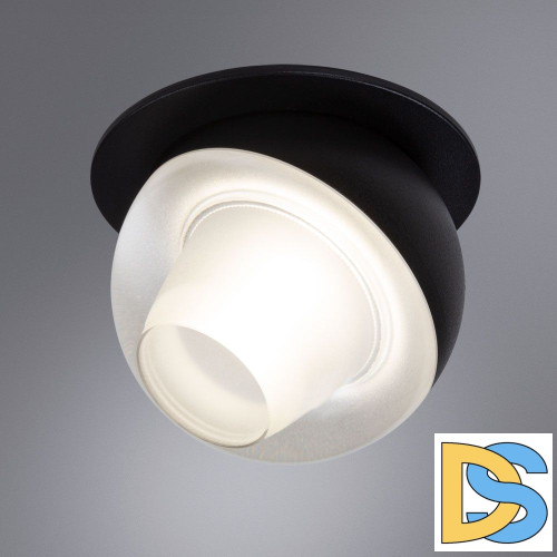 Встраиваемый светильник Arte Lamp Deneb A7249PL-1BK