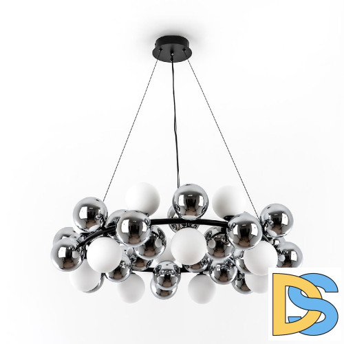 Подвесная люстра Modestyle MS.8055.14 BK