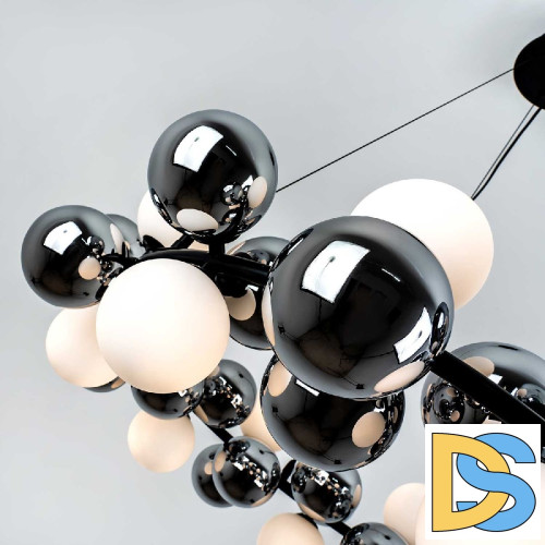 Подвесная люстра Modestyle MS.8055.14 BK